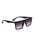 Prime Black Oversized One Size Plastic UV Sunglasses-OL109BK