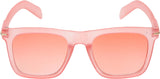 Prime Red Rectangle One Size Plastic UV Sunglasses-OL142RD