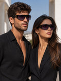 Prime Black Sports One Size Plastic UV Sunglasses-OL138BK