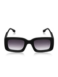 Prime Black Square One Size Plastic UV Sunglasses-OL105BK