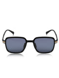 Prime Black Square One Size Plastic UV Sunglasses-OL122BK