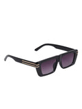 Prime Black Round One Size Plastic UV Sunglasses-OL101BK