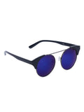 Prime Blue Rectangle One Size Plastic UV Sunglasses-OL102BL