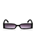 Prime Black Rectangle One Size Plastic UV Sunglasses-OL106BK