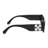 Prime Black Rectangle One Size Plastic UV Sunglasses-OL112BK
