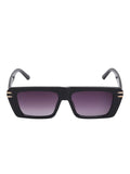 Prime Black Round One Size Plastic UV Sunglasses-OL101BK