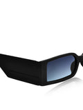 Prime Grey Rectangle One Size Plastic UV Sunglasses-OL106GY