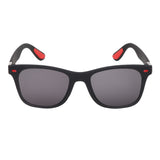 Prime Black Rectangle One Size Plastic UV Sunglasses-OL143BK