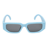 Prime Blue Square One Size Plastic UV Sunglasses-OL127BL