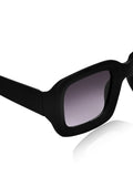 Prime Black Square One Size Plastic UV Sunglasses-OL105BK
