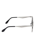 Prime Silver Browline One Size Metal UV Sunglasses-OL107SL