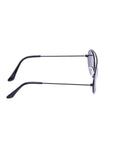 Prime Blue Oval One Size Metal UV Sunglasses-OL108BL