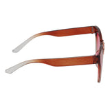 Prime Pink Cate-eye One Size Plastic UV Sunglasses-OL156PK
