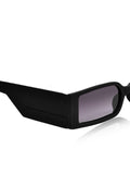 Prime Black Rectangle One Size Plastic UV Sunglasses-OL106BK