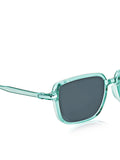Prime Blue Square One Size Plastic UV Sunglasses-OL122BL