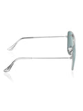 Elite Collection Black Aviator One Size Metal Adult-Unisex UV Sunglasses-EC298BK