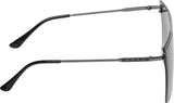 Prime Blue Rectangle One Size Plastic UV Sunglasses-OL148BL