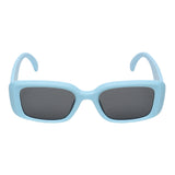 Prime Blue Square One Size Plastic UV Sunglasses-OL124BL
