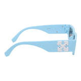 Prime Blue Square One Size Plastic UV Sunglasses-OL127BL