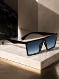 Prime Green Oversized One Size Plastic UV Sunglasses-OL109GR