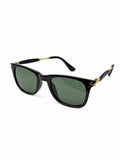 Elite Collection Green Browline One Size Plastic Adult-Unisex UV Sunglasses-EC305GR
